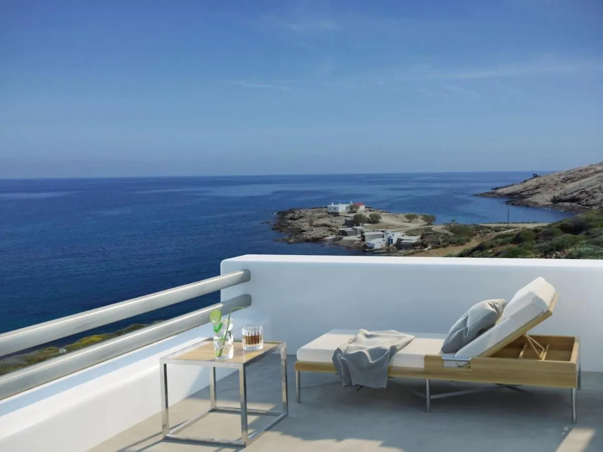 Mykonos Residence Villas & Suites Merchia Beach location